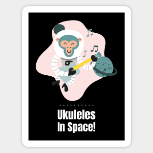 Ukuleles in Space! 0001 Sticker